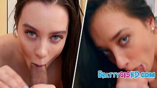 Пусть лучшая натуральная сводная сестра с большой задницей получит порцию спермы - порно видео