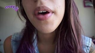 Длинный язык ахегао - порно видео