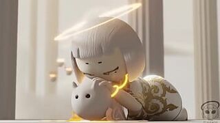 Ангел дает минет - порно видео